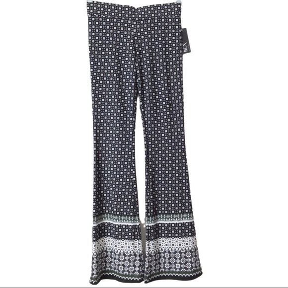 BCX | Lightweight Green Multi-toned Pull-on Pants M - Picture 9 of 9